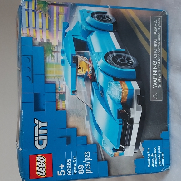 Lego Other - Lego City Blue Sports Car 89pc.Set 60285